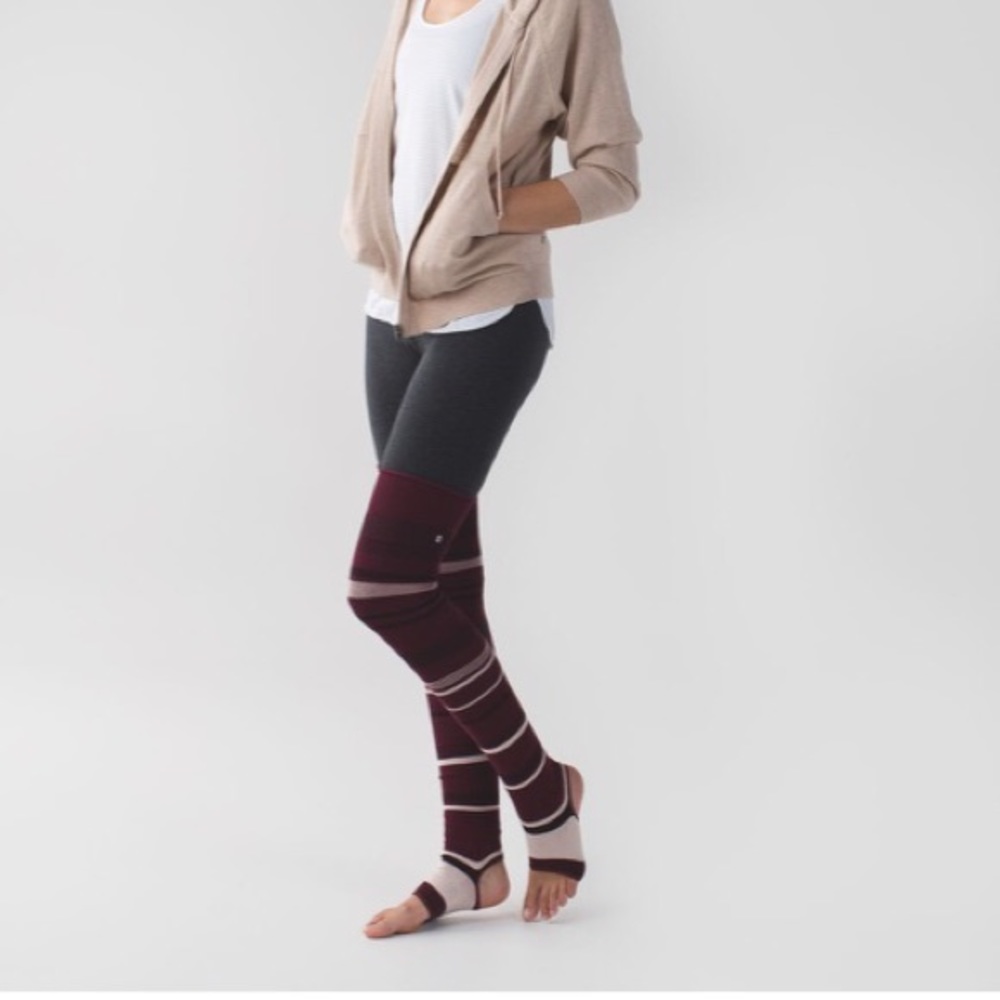 NWOT Lululemon Lengthen Your Practice Leg Warmer